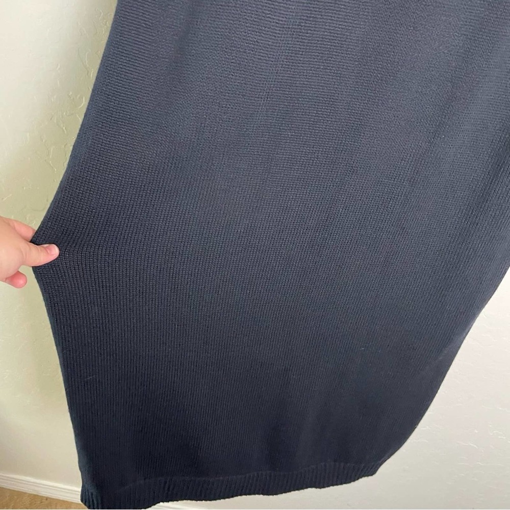 ❌SOLD Torrid Black Cable Knit Sweater Bodycon Shift Dress 2X NWT 12260163 - Picture 9 of 15